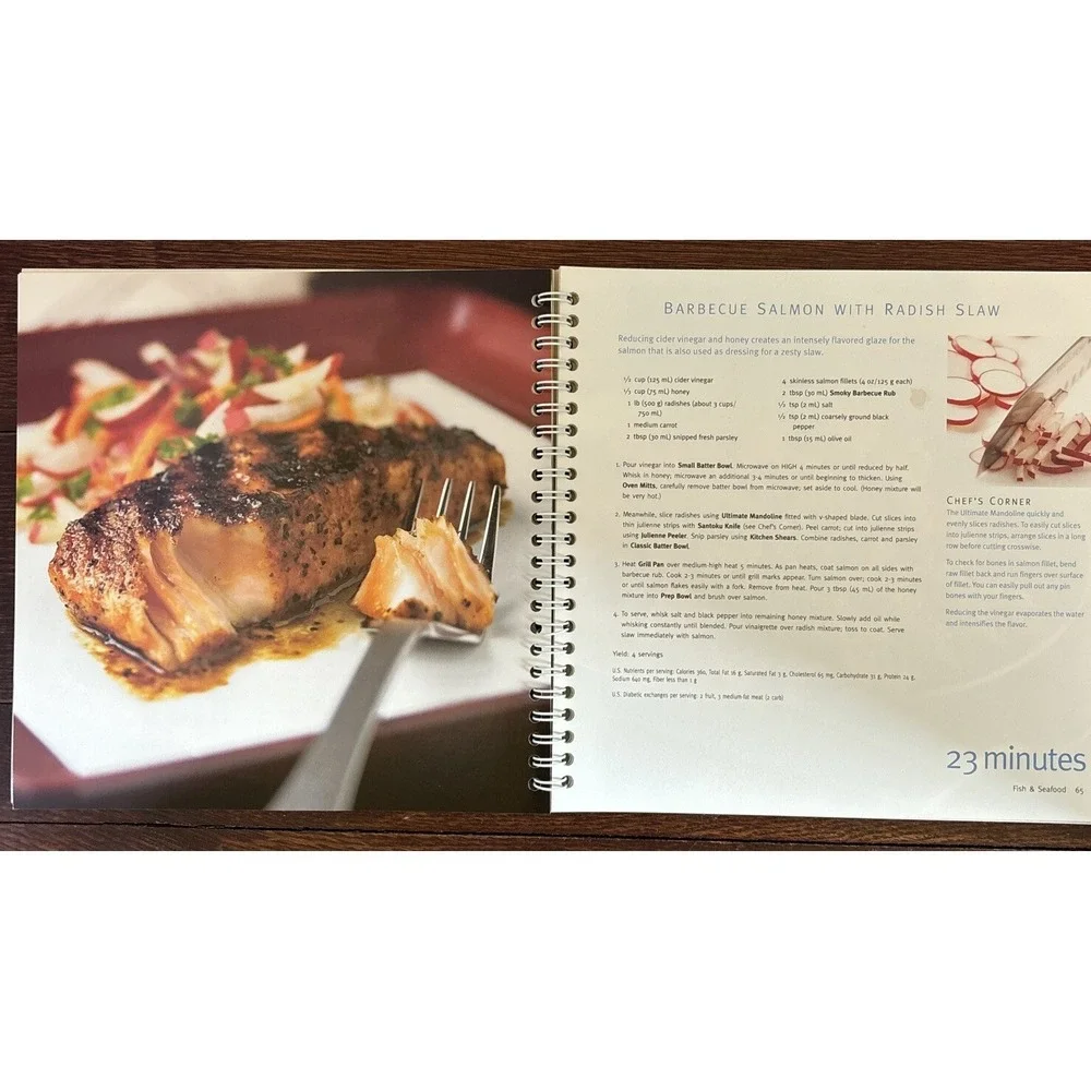 The Pampered‎ Chef - 29 Minutes to Dinner Cookbook - Spiral Bound Paperback